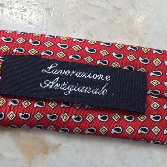 100% PURA SETA SILK TIE - Picture 4 of 8